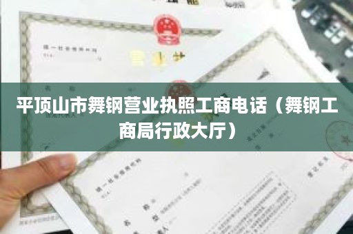 平顶山市舞钢营业执照工商电话（舞钢工商局行政大厅）