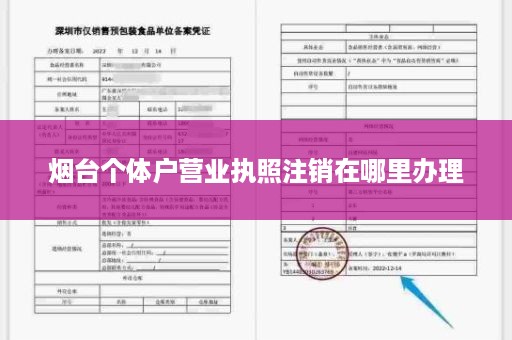烟台个体户营业执照注销在哪里办理