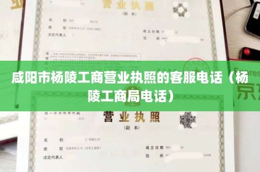 咸阳市杨陵工商营业执照的客服电话（杨陵工商局电话）