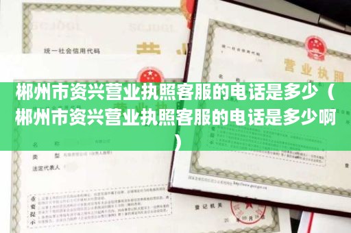 郴州市资兴营业执照客服的电话是多少（郴州市资兴营业执照客服的电话是多少啊）