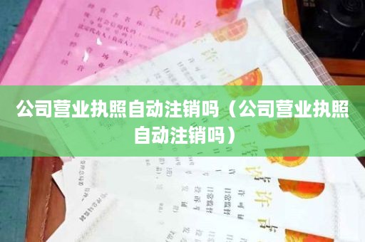 公司营业执照自动注销吗（公司营业执照自动注销吗）