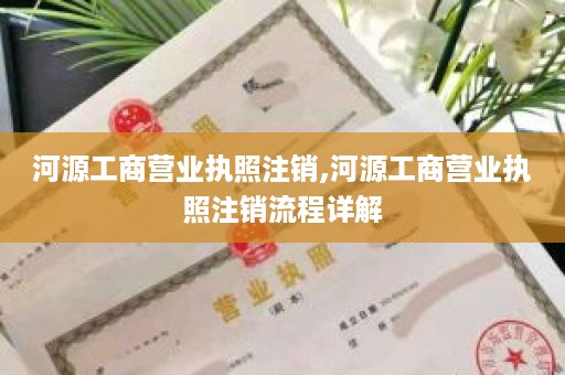 河源工商营业执照注销,河源工商营业执照注销流程详解