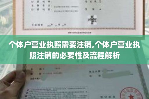个体户营业执照需要注销,个体户营业执照注销的必要性及流程解析