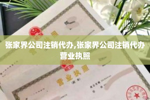 张家界公司注销代办,张家界公司注销代办营业执照