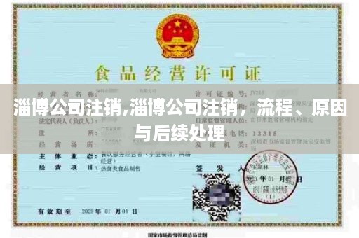 淄博公司注销,淄博公司注销，流程、原因与后续处理