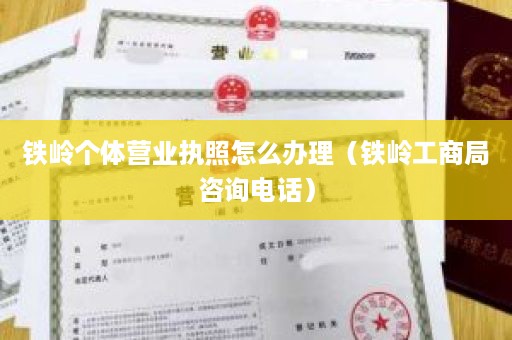 铁岭个体营业执照怎么办理（铁岭工商局咨询电话）