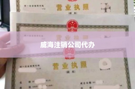 威海注销公司代办