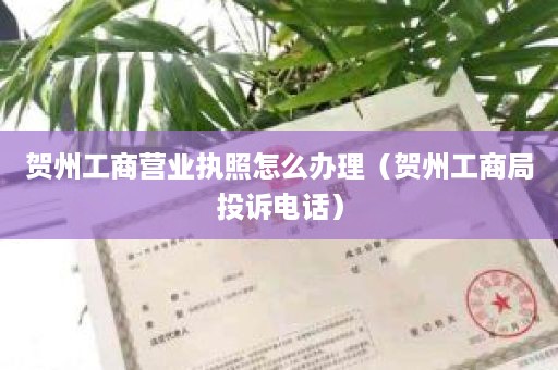 贺州工商营业执照怎么办理（贺州工商局投诉电话）