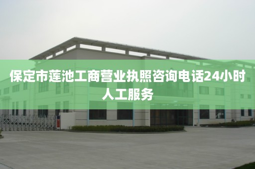 保定市莲池工商营业执照咨询电话24小时人工服务