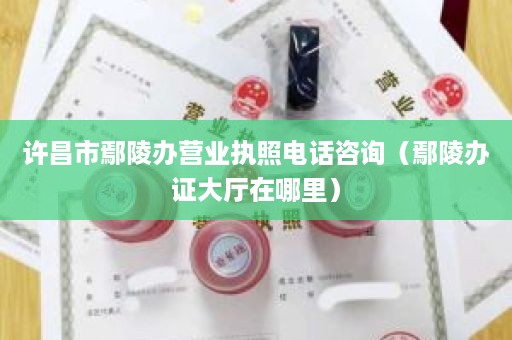 许昌市鄢陵办营业执照电话咨询（鄢陵办证大厅在哪里）