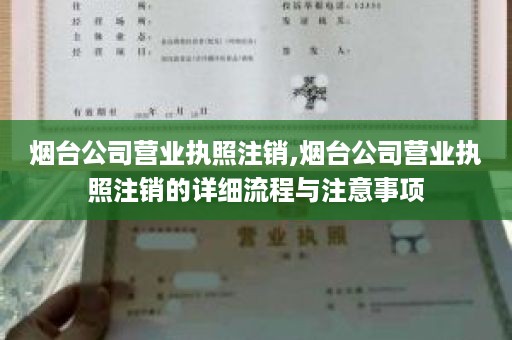 烟台公司营业执照注销,烟台公司营业执照注销的详细流程与注意事项