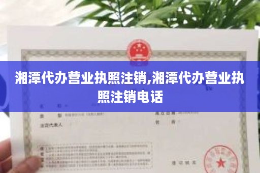 湘潭代办营业执照注销,湘潭代办营业执照注销电话