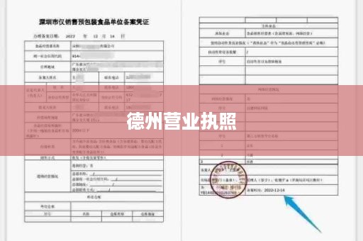 德州营业执照