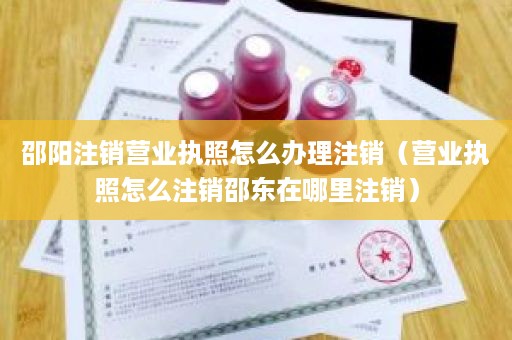 邵阳注销营业执照怎么办理注销（营业执照怎么注销邵东在哪里注销）