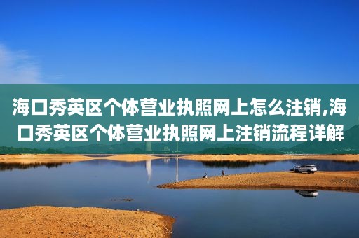 海口秀英区个体营业执照网上怎么注销,海口秀英区个体营业执照网上注销流程详解