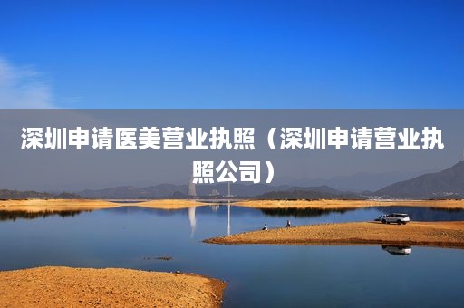深圳申请医美营业执照（深圳申请营业执照公司）