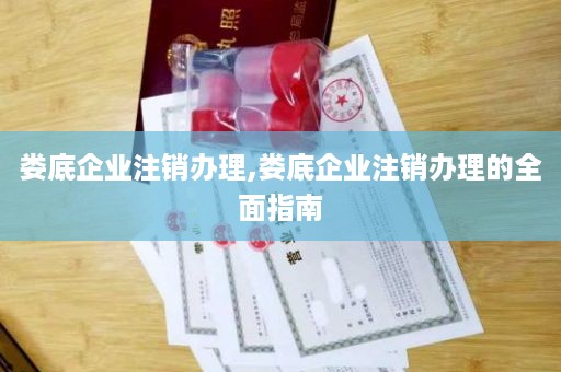 娄底企业注销办理,娄底企业注销办理的全面指南