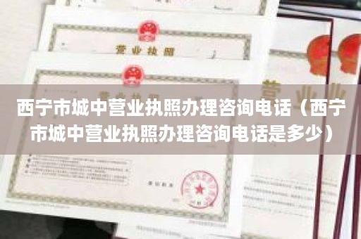 西宁市城中营业执照办理咨询电话（西宁市城中营业执照办理咨询电话是多少）