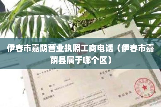 伊春市嘉荫营业执照工商电话（伊春市嘉荫县属于哪个区）