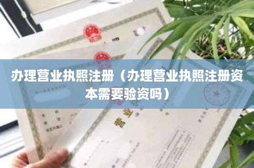 办理营业执照注册（办理营业执照注册资本需要验资吗）