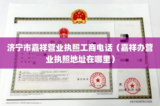 济宁市嘉祥营业执照工商电话（嘉祥办营业执照地址在哪里）