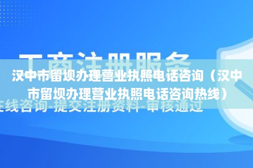汉中市留坝办理营业执照电话咨询（汉中市留坝办理营业执照电话咨询热线）