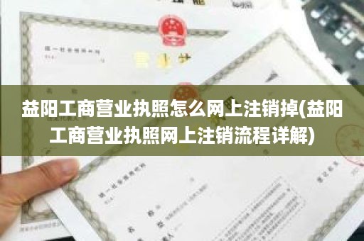 益阳工商营业执照怎么网上注销掉(益阳工商营业执照网上注销流程详解)
