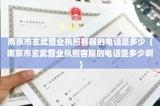 南京市玄武营业执照客服的电话是多少（南京市玄武营业执照客服的电话是多少啊）