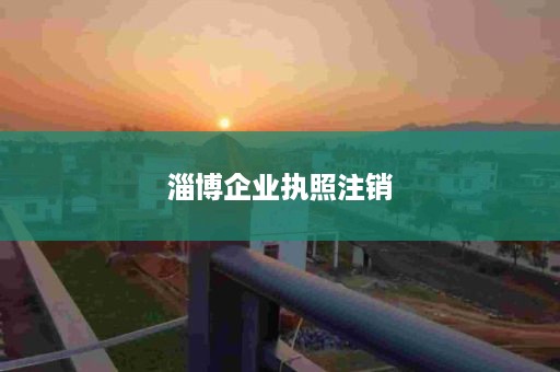 淄博企业执照注销