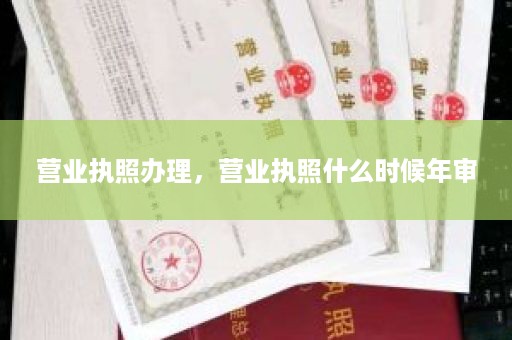 营业执照办理，营业执照什么时候年审