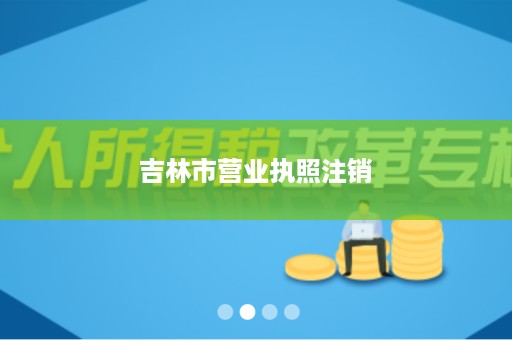 吉林市营业执照注销