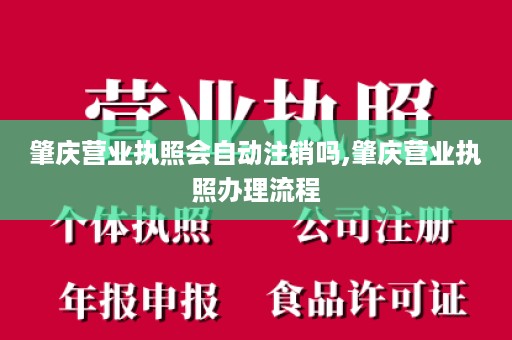肇庆营业执照会自动注销吗,肇庆营业执照办理流程