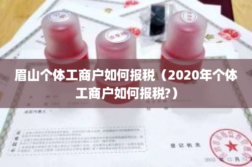 眉山个体工商户如何报税（2020年个体工商户如何报税?）