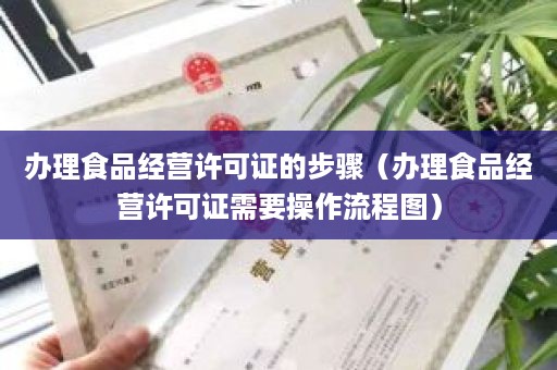 办理食品经营许可证的步骤（办理食品经营许可证需要操作流程图）