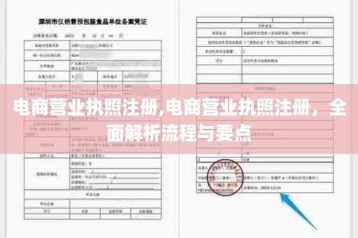 电商营业执照注册,电商营业执照注册，全面解析流程与要点