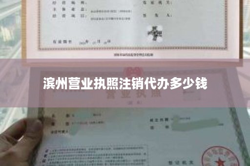 滨州营业执照注销代办多少钱