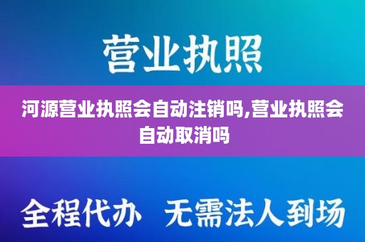 河源营业执照会自动注销吗,营业执照会自动取消吗