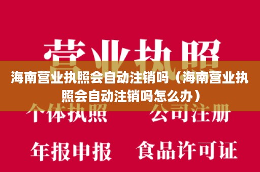 海南营业执照会自动注销吗（海南营业执照会自动注销吗怎么办）