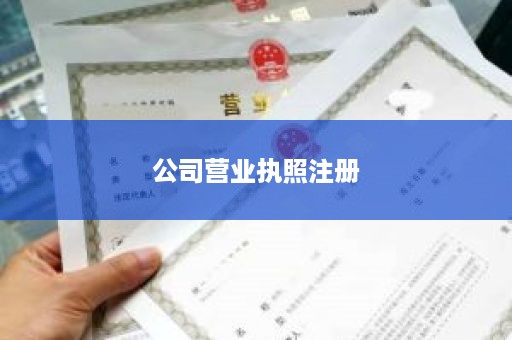 公司营业执照注册
