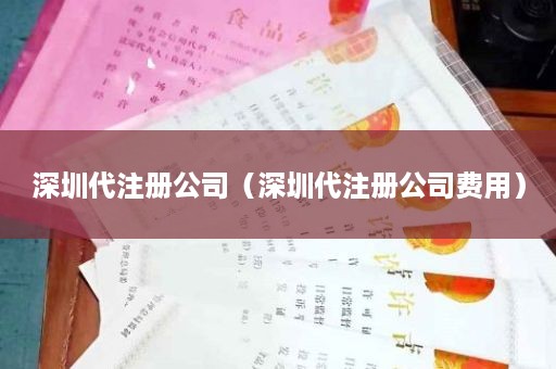 深圳代注册公司（深圳代注册公司费用）