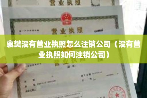 襄樊没有营业执照怎么注销公司（没有营业执照如何注销公司）
