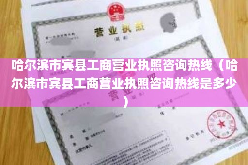 哈尔滨市宾县工商营业执照咨询热线（哈尔滨市宾县工商营业执照咨询热线是多少）