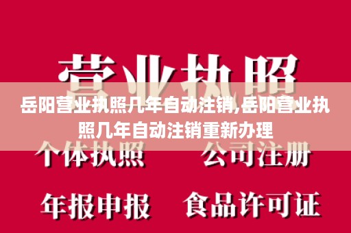 岳阳营业执照几年自动注销,岳阳营业执照几年自动注销重新办理