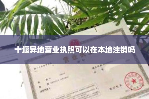十堰异地营业执照可以在本地注销吗