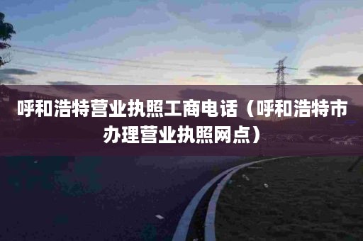 呼和浩特营业执照工商电话（呼和浩特市办理营业执照网点）