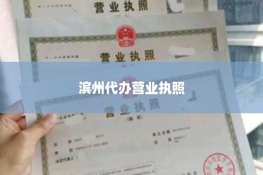 滨州代办营业执照