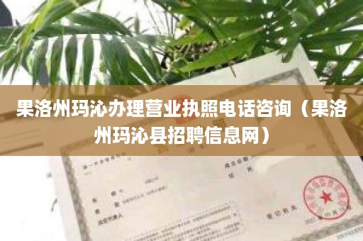 果洛州玛沁办理营业执照电话咨询（果洛州玛沁县招聘信息网）