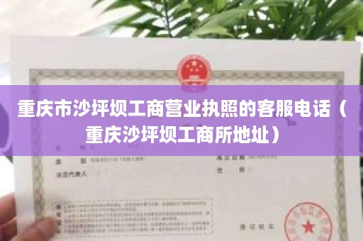 重庆市沙坪坝工商营业执照的客服电话（重庆沙坪坝工商所地址）