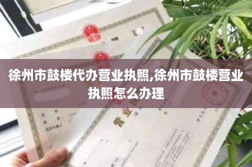 徐州市鼓楼代办营业执照,徐州市鼓楼营业执照怎么办理