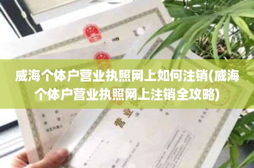 威海个体户营业执照网上如何注销(威海个体户营业执照网上注销全攻略)